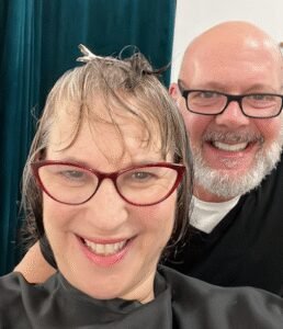 Clark Wood Hair Cut & Color