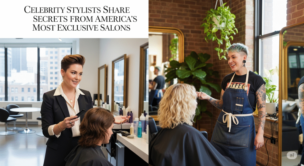 Celebrity Stylists Share Secrets from America’s Most Exclusive Salons