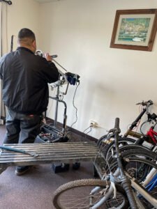 Bike mechanic shop