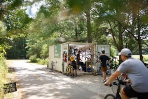 The Bike Library Container